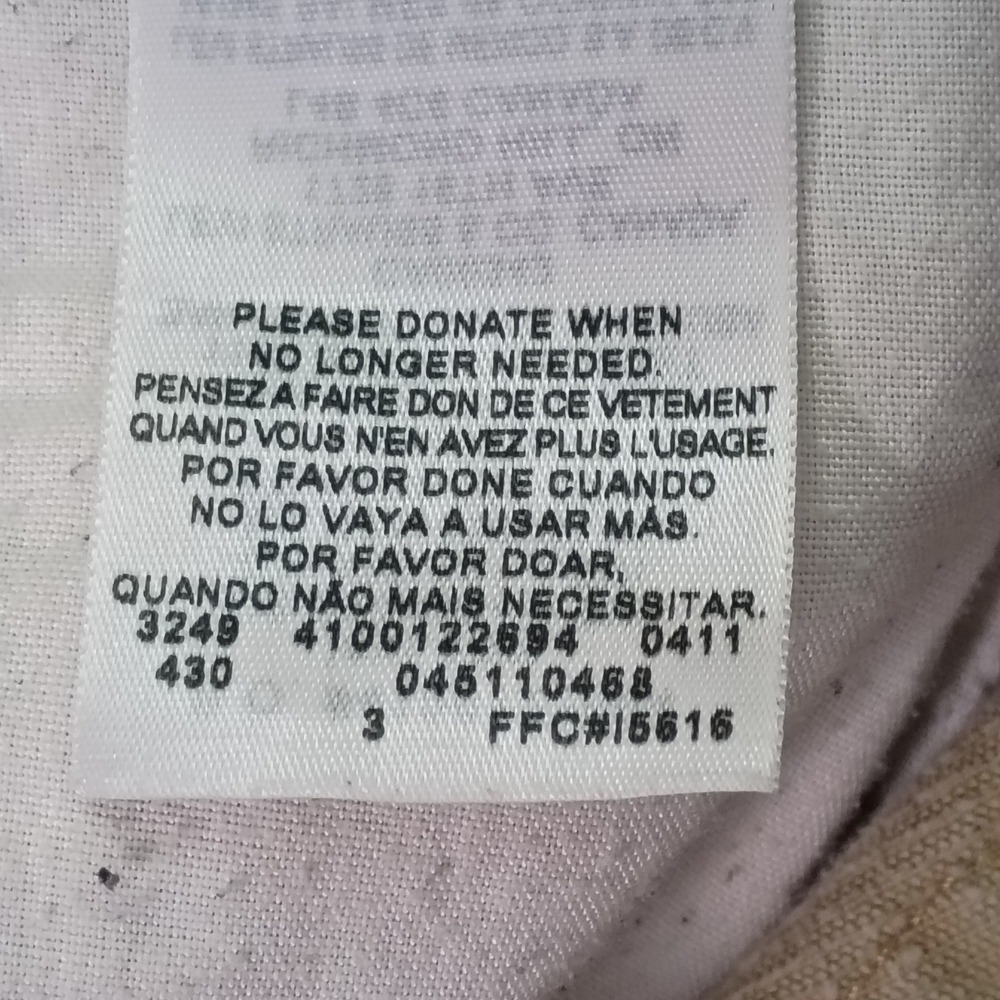 Levis 511 Skinny Corduroy Pants Mens 30x30 Tan Beige Fine Wale Cords 045110468 - Picture 10 of 16